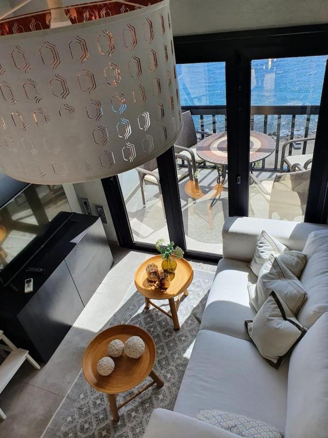 Very Romantic Seaview Apartment Patalavaca Mogan With Warm Pool Exterior foto